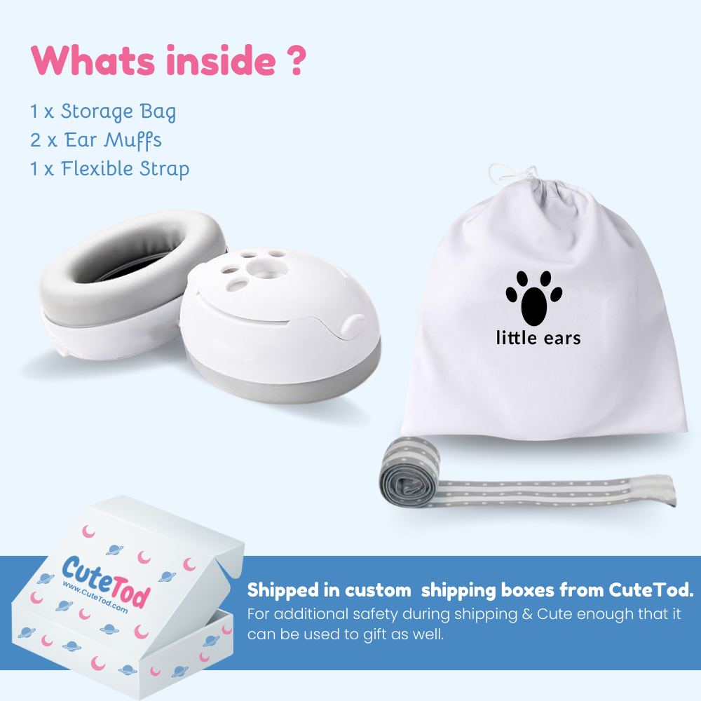 CuteTod Noise Cancelling Ear Muffs