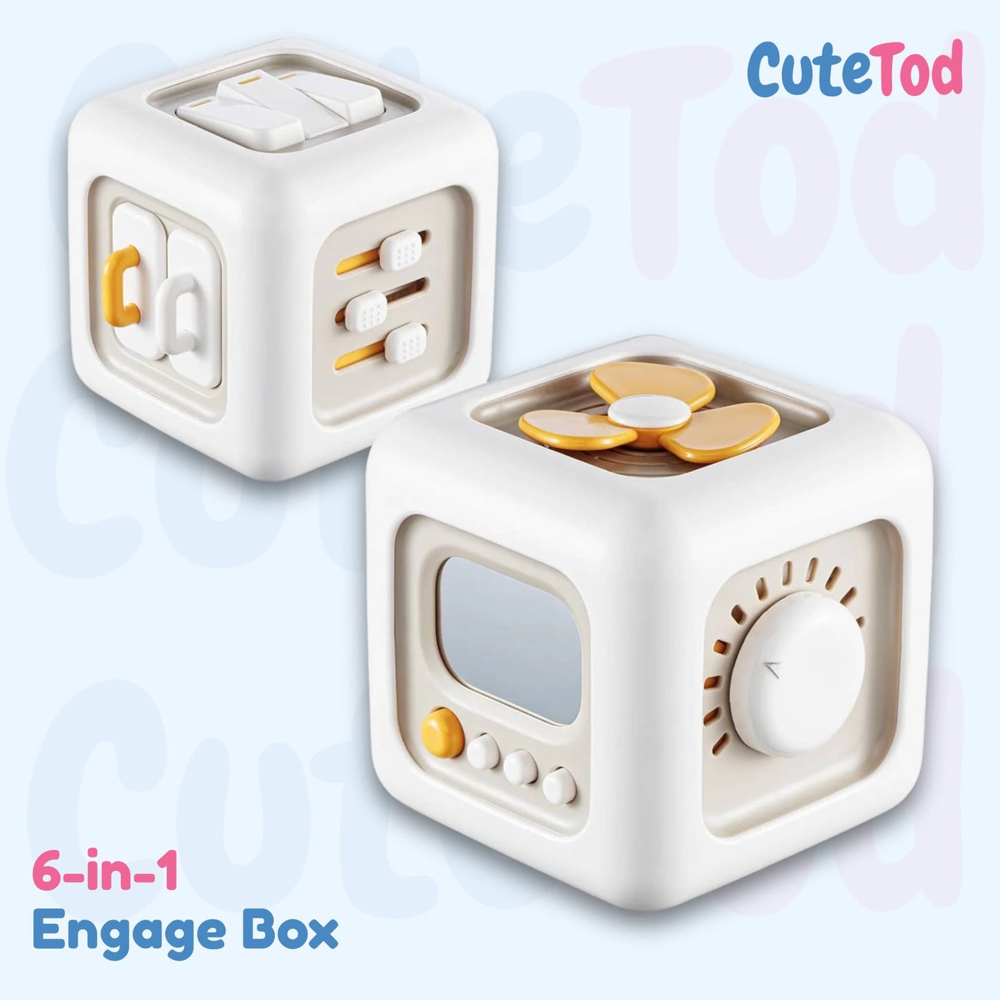 CuteTod 6-in-1 Engage Box
