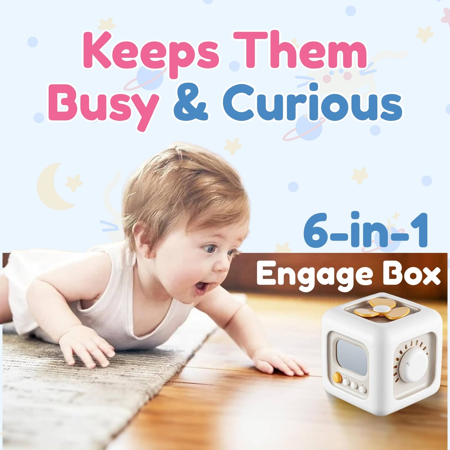 CuteTod 6-in-1 Engage Box