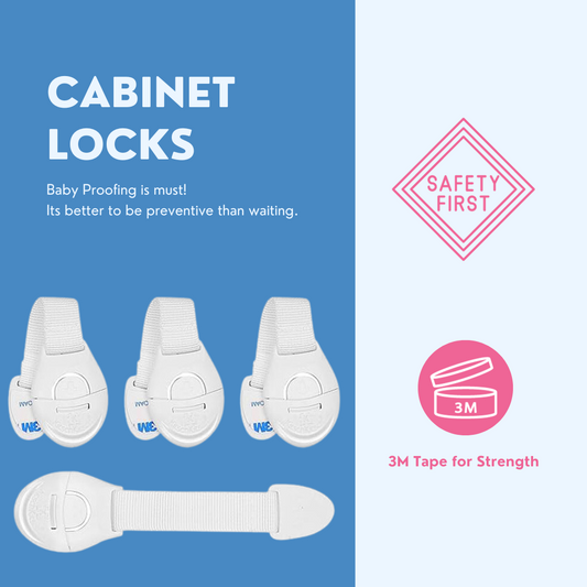 Baby Proofing Safety Locks (4 Pieces)